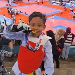 Muh.Rafi KaivanUmur 9 ThunRaih Emas di Kejuaraanajang teakondow ini poltek cup 2025