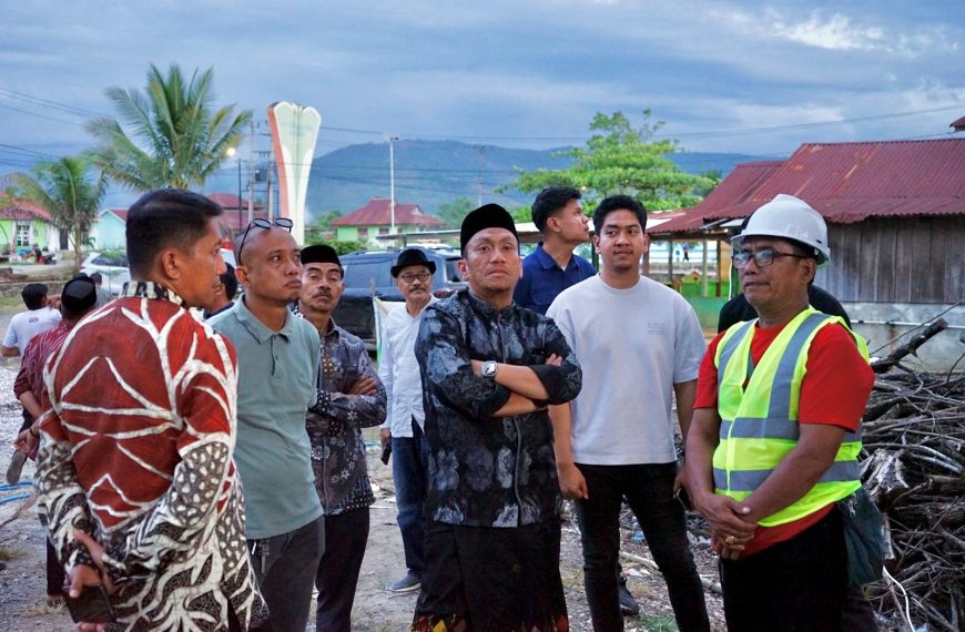 Bupati Luwu Timur Pantau Progres Dapur MBG dan Islamic Center Mahalona Raya