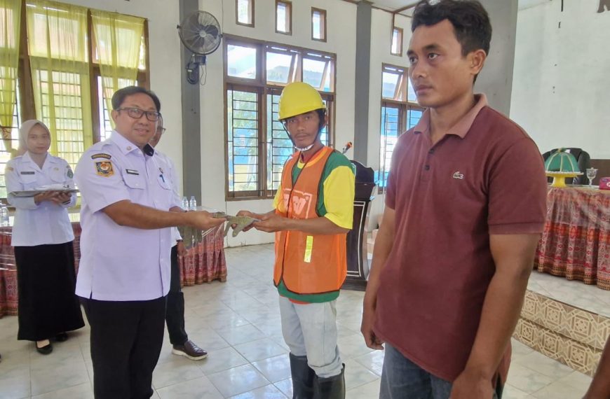 Tingkatkan Kualitas Tenaga Kerja Kontruksi, Wujud Nyata Kepedulian Pemkab Lutim