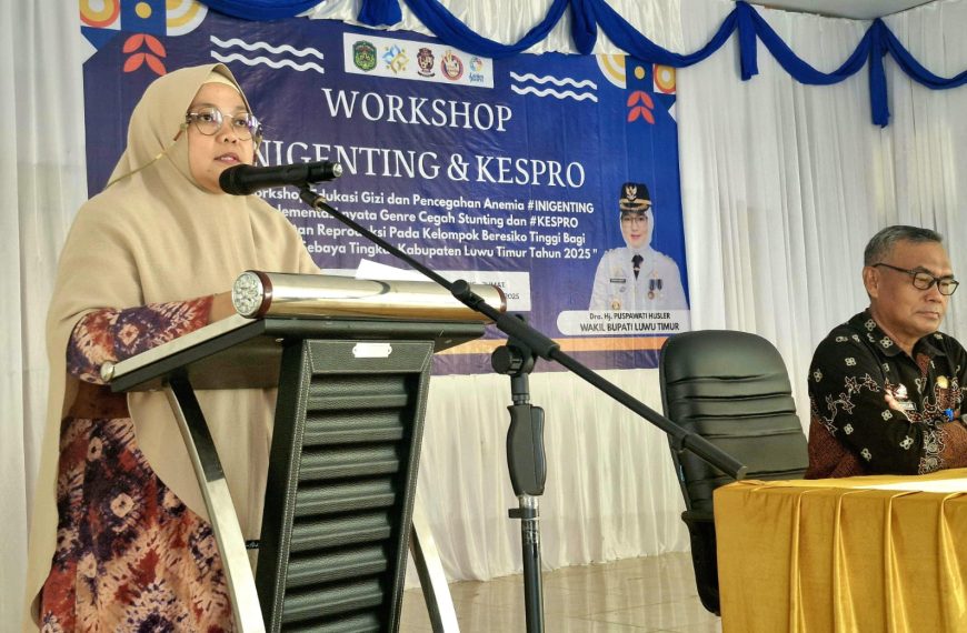 Pemkab Lutim Dukung Pengembangan Gizi dan Pencegahan Anemia Pada Generasi Muda