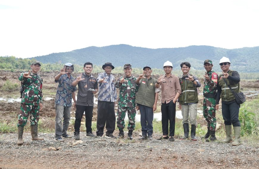 Pemkab Lutim dan Kodim 1403 Palopo Tinjau Progres Cetak Sawah di Towuti