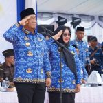 Bupati Irwan dan Wabup Puspa Pimpin Upacara HUT KORPRI Ke-54 di Luwu Timur