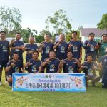 Gol Bupati Irwan, Pemkab Lutim Tahan Imbang D’Legend all star 2-2 Pada Laga Eksebisi Pongkeru Cup 1