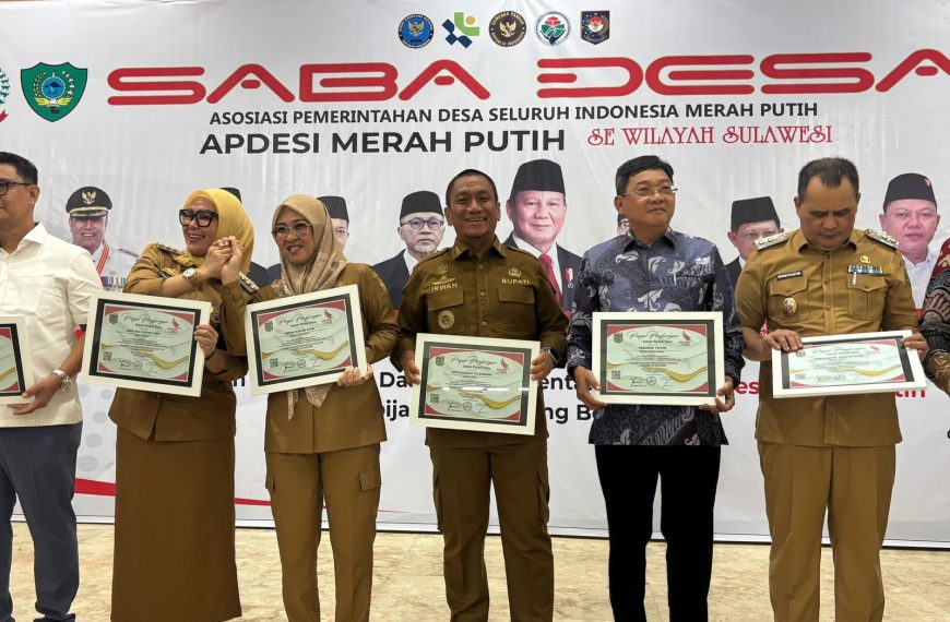 Bupati Irwan Terima Penghargaan Atas Dedikasi dalam Pembangunan KDMP