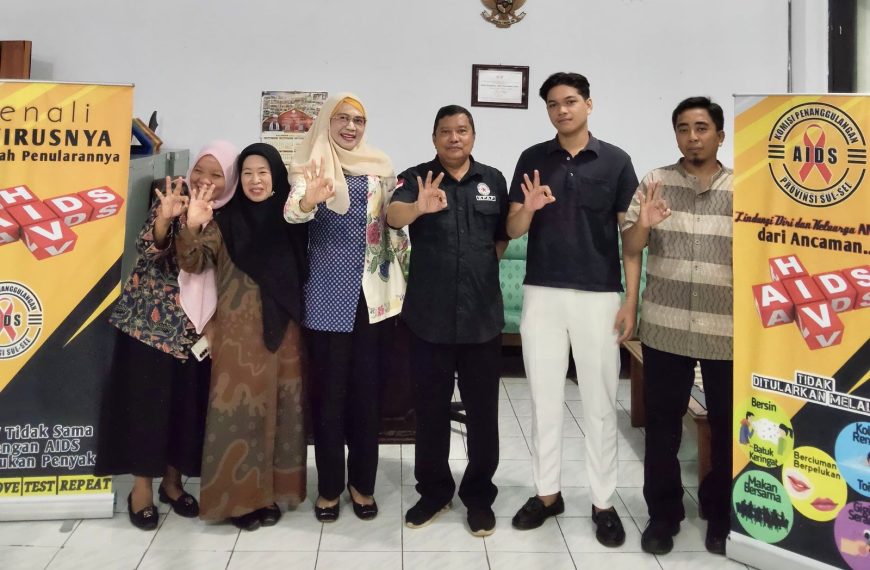 Langkah Pencegahan HIV/AIDS, KPA Lutim Lakukan Koordinasi ke KPA Provinsi Sulsel