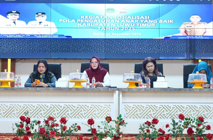 Perkuat Pola Pengasuhan Aman dan Positif, Pemkab Lutim Wujudkan Lingkungan Ramah Anak