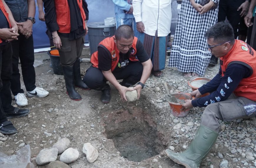 Dua Unit Masjid Dibagun Pemerintah Luwu timur di Daerah Bencana Aceh Tamiang
