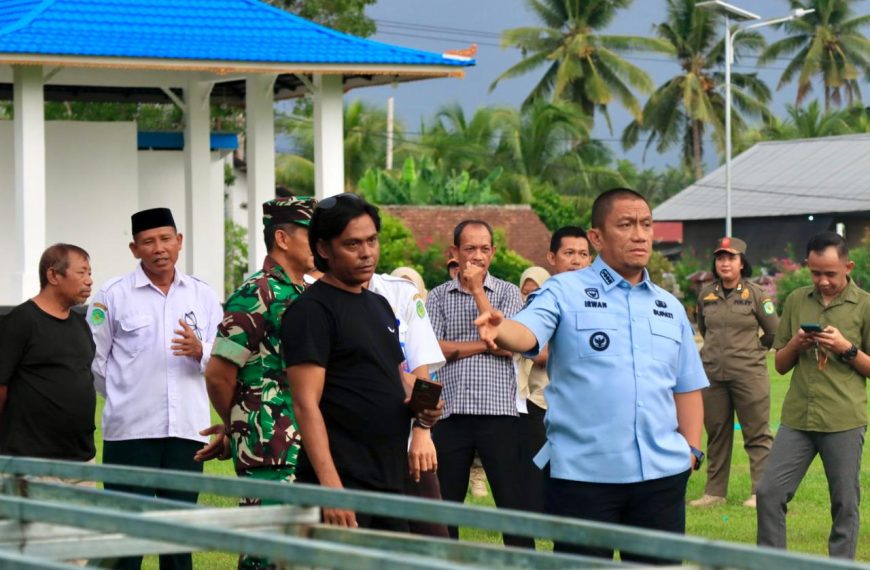 Pastikan MTQ Berjalan Sukses, Bupati Irwan Turun Langsung Tinjau Lokasi