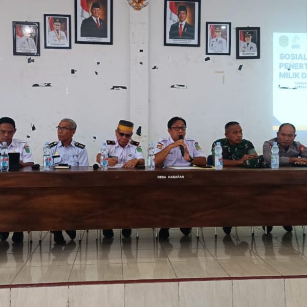 Pemkab Lutim Sosialisasikan Penertiban BMD di Desa Harapan, Dukung Kelancaran PSN IHIP