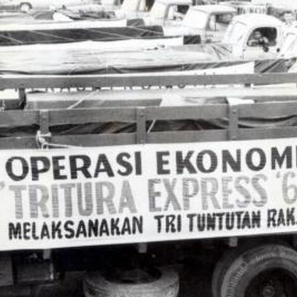 Tritura 1966 demonstrasi mahasiswa di Jakarta Januari 1966