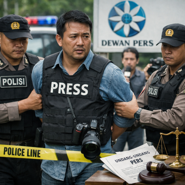 Penetapan Wartawan Sebagai Tersangka Dinilai Cacat Prosedur, Dewan Pers Soroti Pemahaman Aparat Penegak Hukum