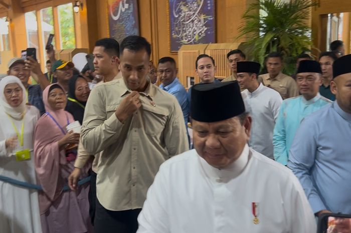 Open House Prabowo Lebaran di Istana Negara dipadati warga