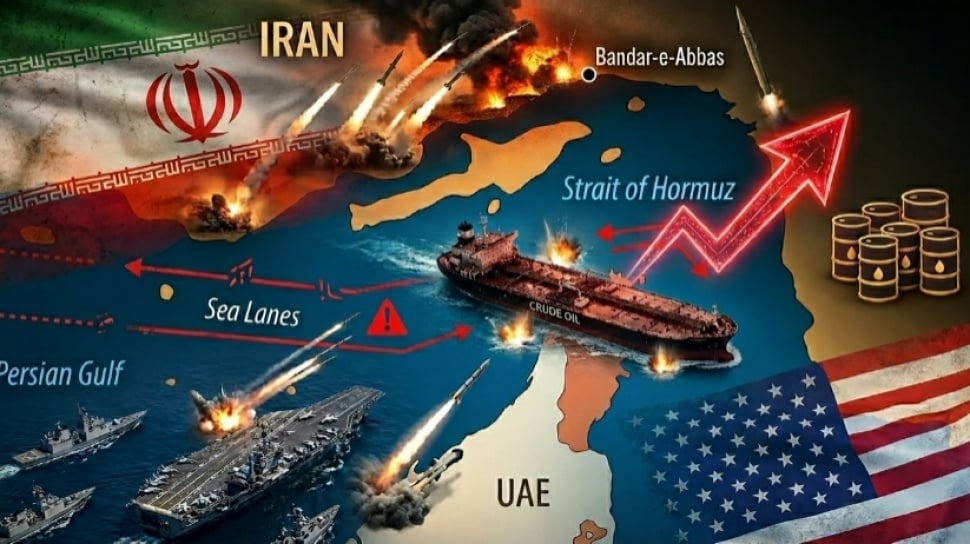 Peta jalur minyak dunia terkait Penutupan Selat Hormuz