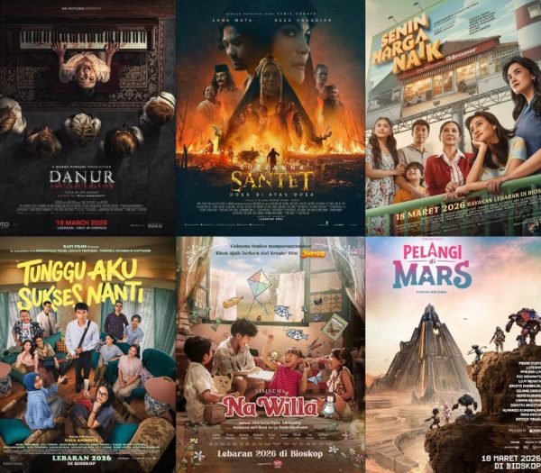 Film Bioskop Lebaran 2026, Ini 5 Rekomendasi Tontonan Seru Saat Liburan