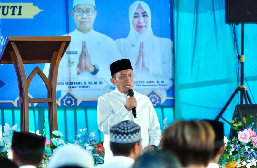 Tutup Safari Ramadhan di Towuti, Bupati Irwan Larang Kios Pasar Disewakan