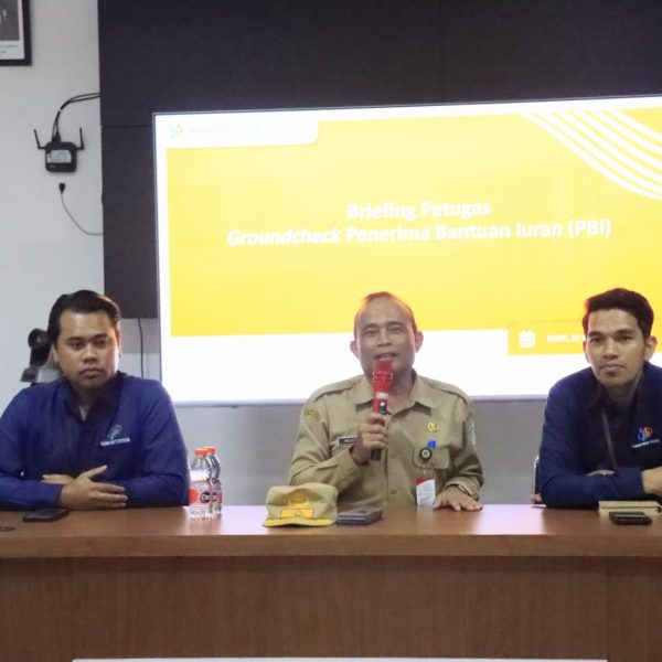 Pastikan Tepat Sasaran, Dinsos P3A dan BPS Lutim Sosialisasikan Groundcheck PBI ‎