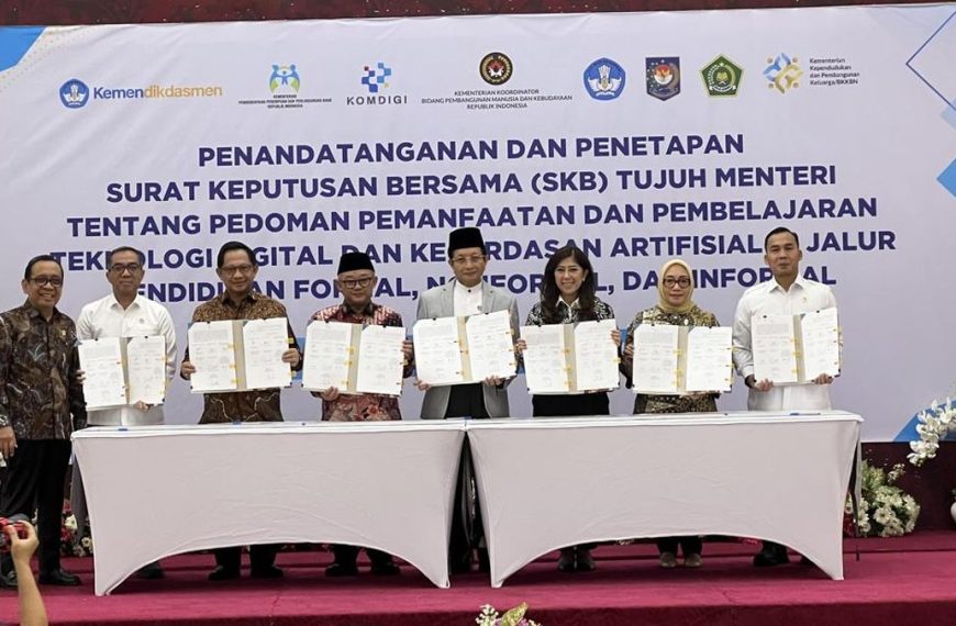 Pedoman AI di pendidikan resmi