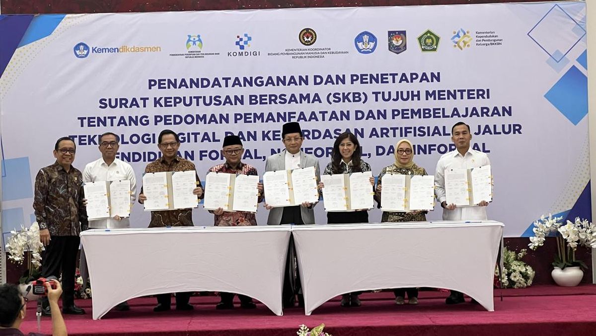Pedoman AI di pendidikan resmi