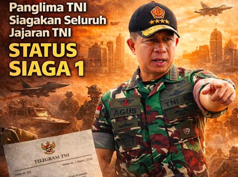 Siaga I TNI Panglima TNI TR 283 2026