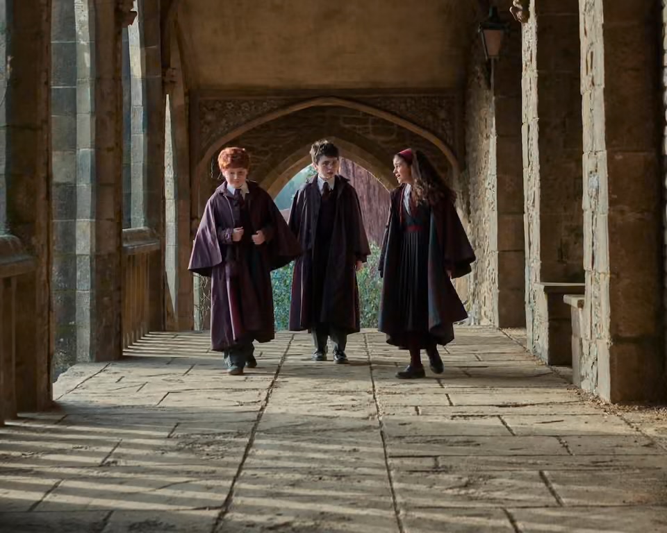 Teaser Serial Harry Potter Philosopher's Stone tampilan Hogwarts