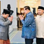 Prabowo sambut SBY di open house Istana Negara