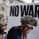 Warga New York Gelar Aksi Unjuk Rasa Kecam Serangan AS terhadap Iran