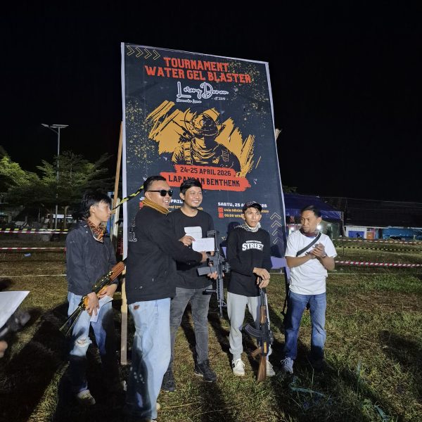 LORDA,Turnamen Water Gel Blaster Adu Strategi & Aksi di Lapangan Benthenk