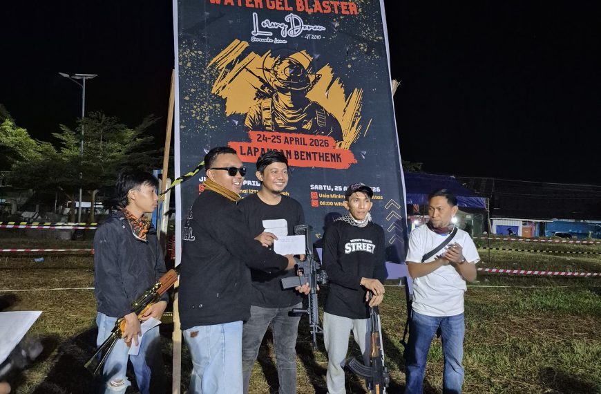 LORDA,Turnamen Water Gel Blaster Adu Strategi & Aksi di Lapangan Benthenk
