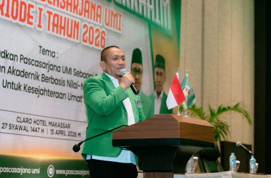 Di Depan Calon Wisudawan Doktor UMI, Bupati Irwan Ungkap Inspirasi Program Beasiswa di Lutim