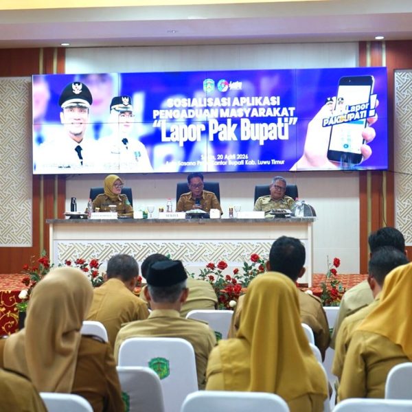 “Lapor Pak Bupati” Jadi Solusi Aduan Warga, Kominfo-SP Lutim Gelar Sosialisasi