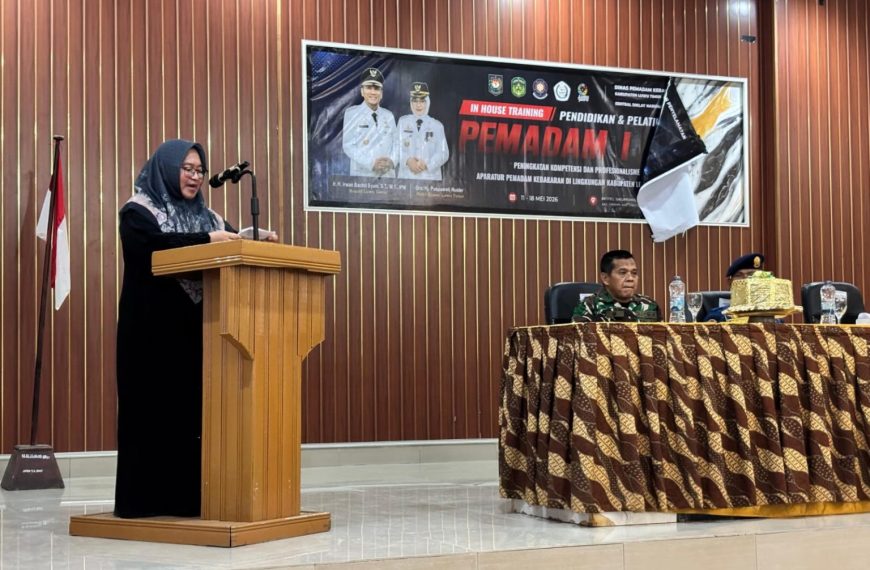 Dibuka Wabup Puspawati, Luwu Timur Kabupaten Pertama di Sulawesi Gelar Diklat Pemadam